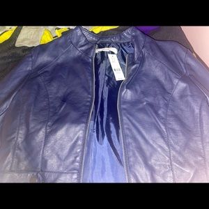 NY&C New leather jacket, never worn, new with tag andwilling to negotiate prices